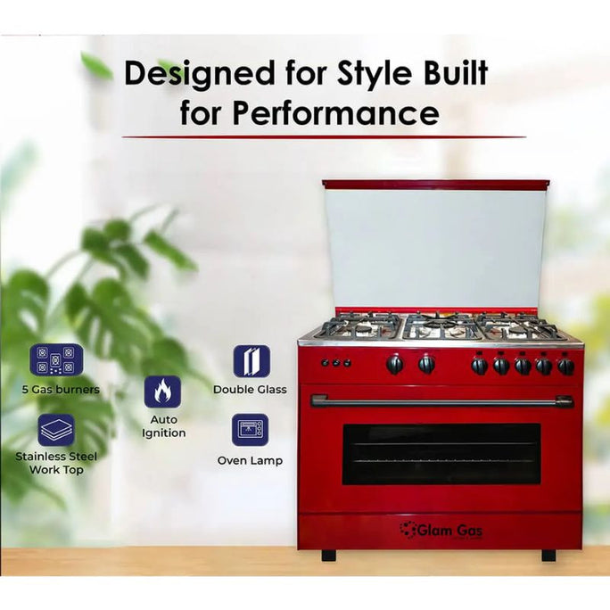 Glam Gas Chef 34 (Gas) Cooking Range With Official Warranty