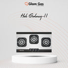 Glam Gas GG Galaxy-11 Built In Hobs Stainless Steel Body With Official Warranty