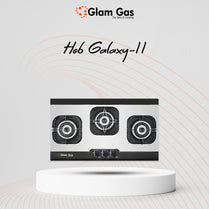 Glam Gas GG Galaxy-11 Built In Hobs Stainless Steel Body With Official Warranty