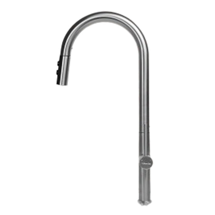 Glam Gas Flow-11 Stainless Steel Pull Out Faucet