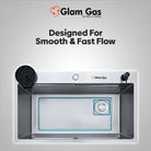 Glam Gas Life Style OBL Built In Sink