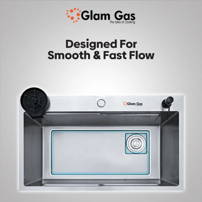 Glam Gas Life Style OBL Built In Sink