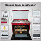 Glam Gas Chef 34 (Gas) Cooking Range With Official Warranty