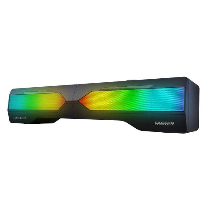 Faster G2000 RGB Lighting Dual Gaming Wireless Speakers 10W