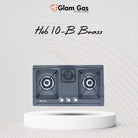 Glam Gas GG-10 Brass Built In Hob With Official Warranty