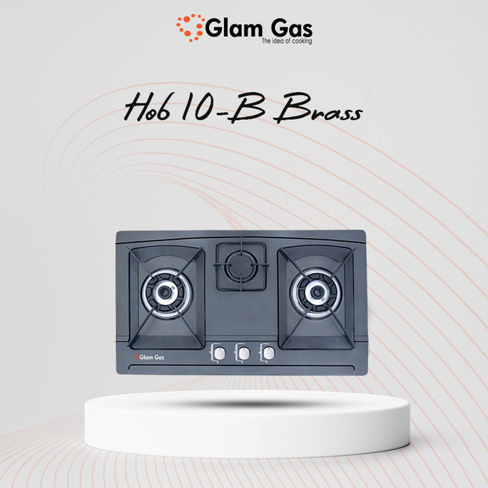 Glam Gas GG-10 Brass Built In Hob With Official Warranty