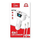 AMC AM-003 67W 4-in-1 Type-C Car Charger