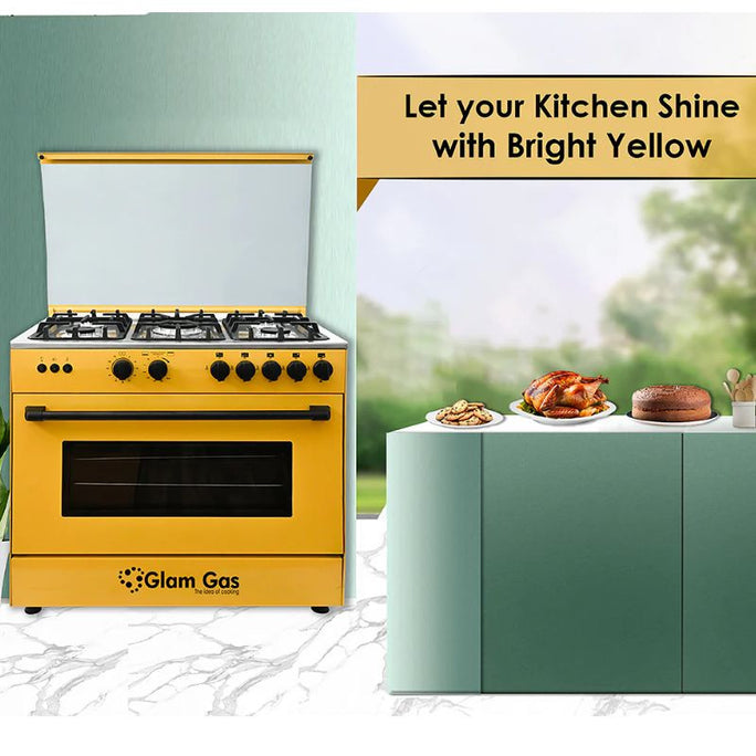 Glam Gas Chef 34 (Gas) Cooking Range With Official Warranty