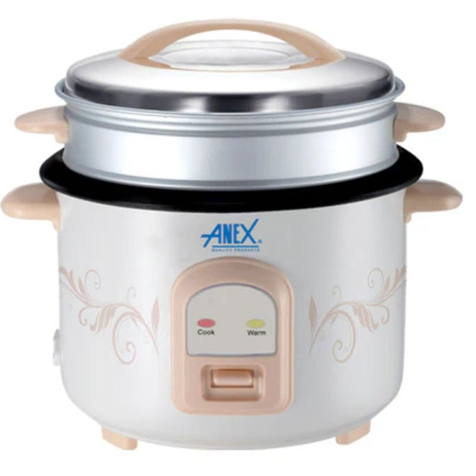 Anex AG-2023 Rice Cooker & Steamer 2.2L Capacity With Official Warranty