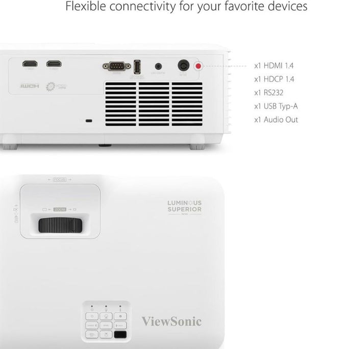 ViewSonic LS740W 5000 Lumens WXGA Laser Projector