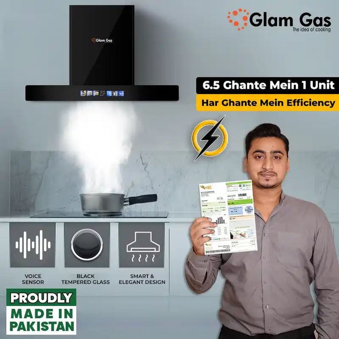 Glam Gas Thunder-11 T-Shaped Range Hood With Official Warranty