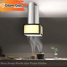 Glam Gas GG-Glow Island Range Hood With Official Warranty