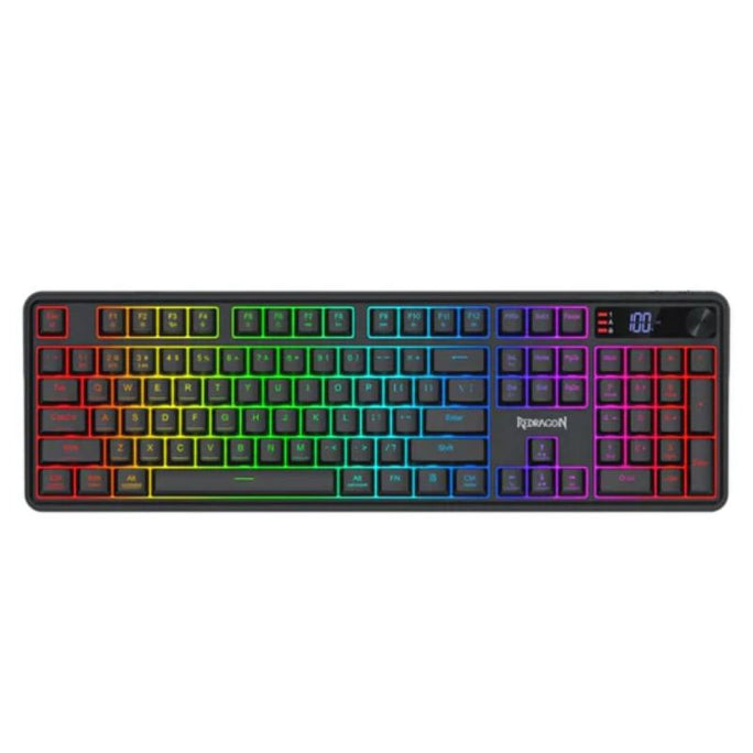 Redragon K526 Volcano Pro 104 Keys Mechanical Feel Keyboard