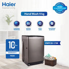 Haier HWM 90-1789 9Kg Top Load Fully Automatic Washing Machine With Official Warranty.