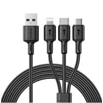Oraimo OCD-X93 DuraLine 3-in-1 2.4A Fast Charging Cable (USB-A to Type-C / Lightning / Micro-USB)
