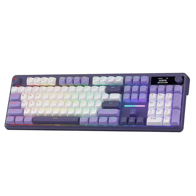Redragon Terraflare K762 Pro Wireless Mechanical Keyboard With LED Screen