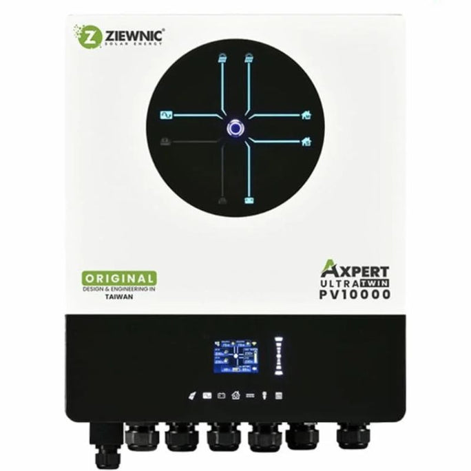 ZIEWNIC AXPERT Series ULTRA 8KW (PV10000) Built-In Power Status Lighting Indicators Brand With Official Warranty