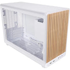 LIAN LI DAN Cases A3 mATX PC Case With Wooden Front & Tempered Glass Side Panel