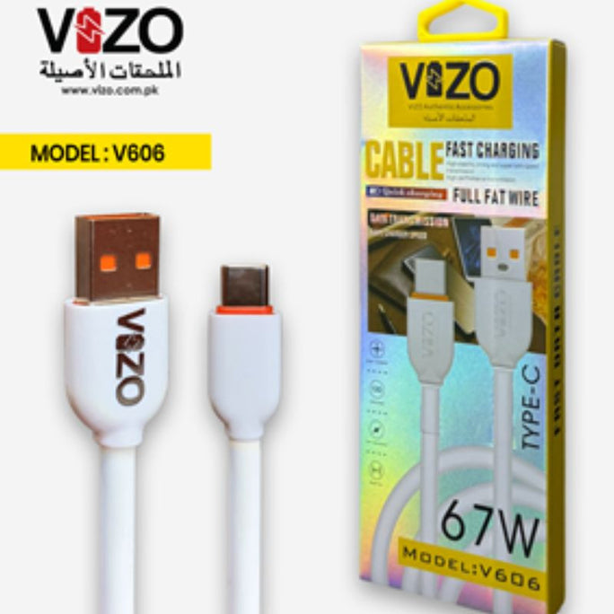Vizo V606 Type-C 67W Fast Charging Cable
