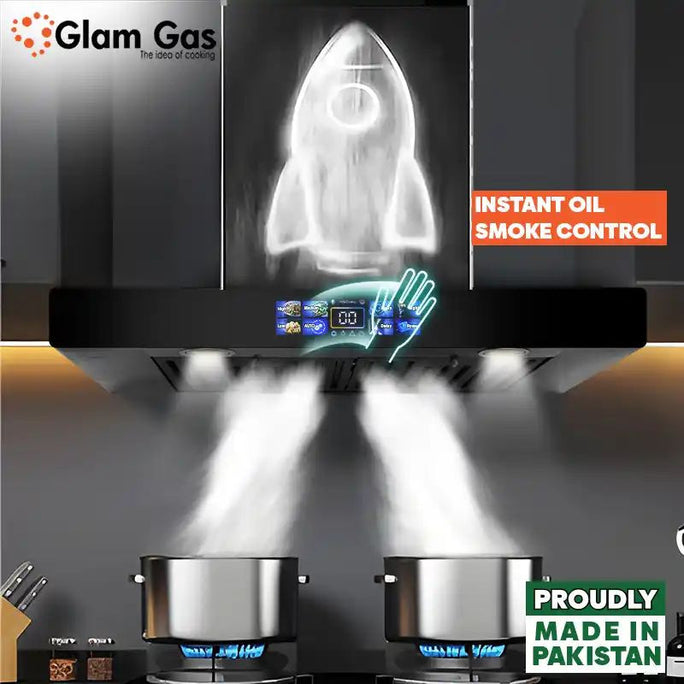 Glam Gas Thunder-12 T-Shaped Range Hood With Official Warranty