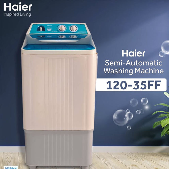 Haier HWM 120-35FF 12Kg Top Load Single Tube Washing Machine With Official Warranty