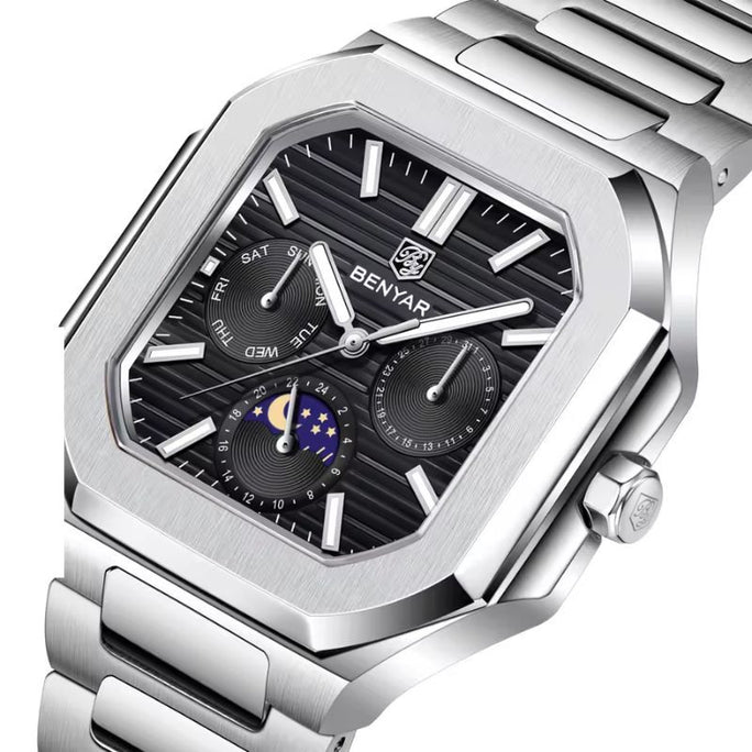 Benyar BY-5221 Chronograph Modern Style Edition Men Watch