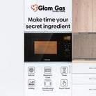 Glam Gas BM-120 Built-In Microwave Oven 20 Liter With Official Warranty