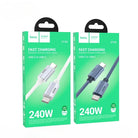 HOCO U134 Primero 240W PD3.1 Type-C to Type-C Fast Charging Cable 1.8M