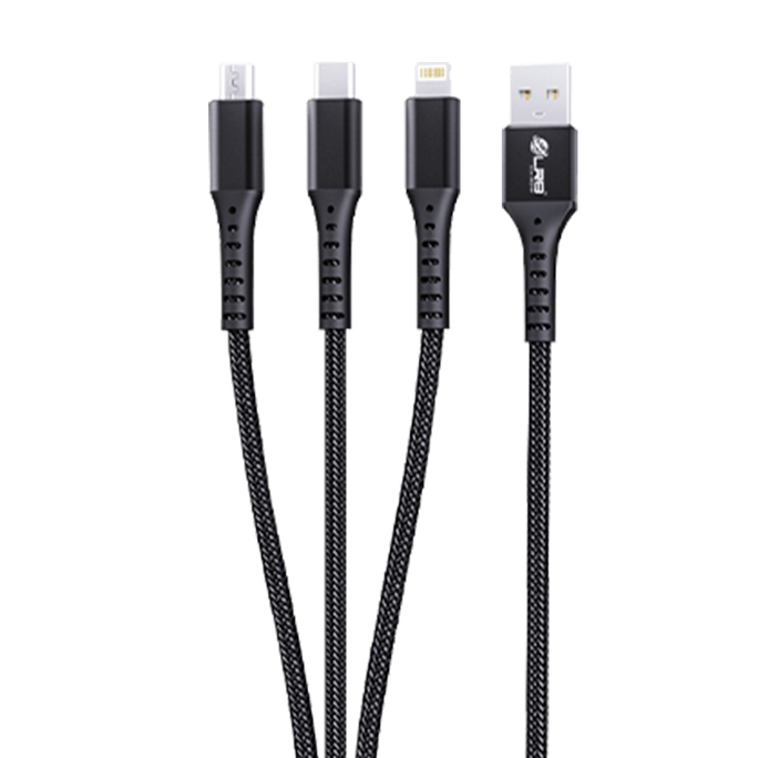 LRB-183 3-in-1 80W Fast Charging Data Cable