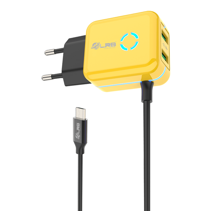 LRB-216 3.1A Fast Charger With Micro USB Cable