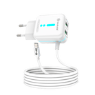 LRB-219 4.5A Dual USB Fast Charger With Type-C Cable