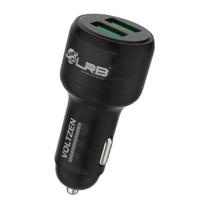 LRB-296 Voltzen Mini Dual USB Car Charger