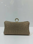 Luxury Shimmer Textured Clutch Bag for Women - Elegant Party & Evening Purse