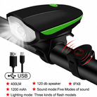2 IN 1 BICYCLE SPEICIAL BICYC FRONT LIGHT RECHARGEABLE TYPE C