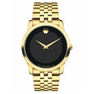 Movado 0606997 Men’s Quartz Swiss Made Stainless Steel Black Dial 40mm Watch