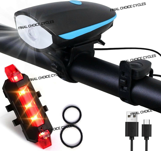 FRONT & TAIL LIGHT BICYCLE SPEICIAL BICYC FRONT LIGHT