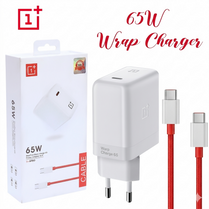 One Plus 65W Fast Charger with Type-C to Type-C Cable