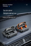 2-In-1 Multifunctional Car Mobile Phone Holder, Parking Number Plate And Phone Holder, Foldable Bracket, Car Interior Accessories Car Gadgets