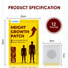 Sumifun 12pcs Height Growth Patch For Promote Bone Development
