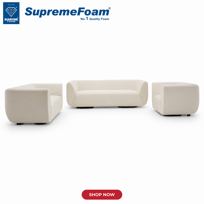 Diamond Supreme Foam Style Lounge Sofa Set | Diamond Foam Official Store
