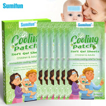 Sumifun Cooling Gel Patch for Kids & Adults | Soft Cooling Gel Sheets | Forehead Cooling Patch | Instant Cooling Comfort | 8-Hour Cooling Patch