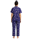 Sajiero Linen Pajama Suit with Scrunchie - Lush Loom