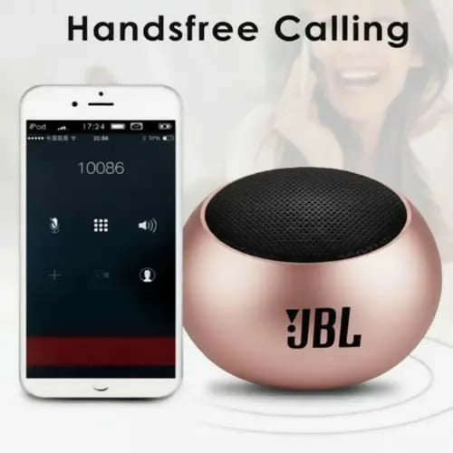ORIGINAL" JBL M3 Mini Portable Bluetooth Speaker , SD Card SPEAKER Option TYPE C CHARGING Unleash the BEAST speaker of Sound!
