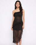 Sajiero Babydoll Lingerie  - Noirelle - Black