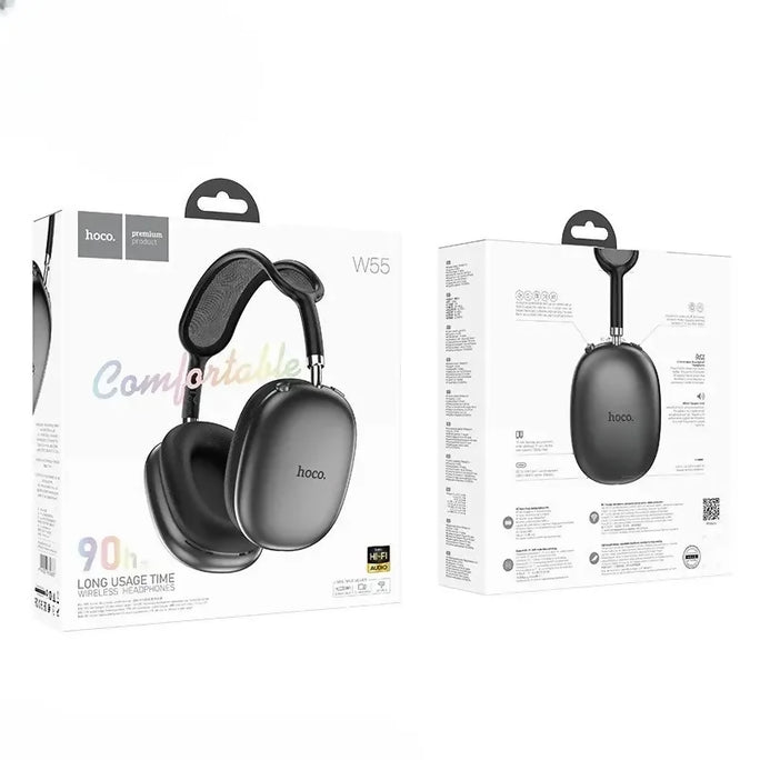 HOCO W55 Pleasing Wireless Bluetooth Headphones BT 5.4 22Hr Playtime