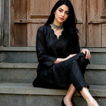 Katan Silk 2 Piece Unstitched Suit Plain Shirt & Trouser-New Design Trendy Party Wear