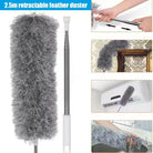 9-Foot Extendable Microfiber Ceiling Fan Duster with Long Telescopic Pole