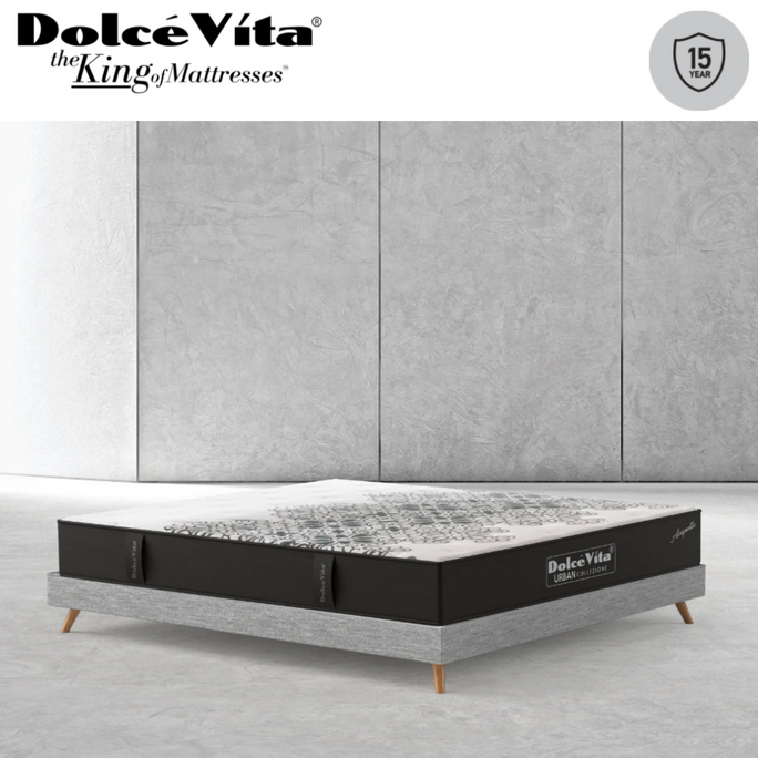 Dolce Vita Acapella Pocket Spring Mattress | Urban Series | 15 Years Brand Warranty
