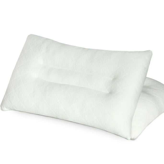 Siesta Zen Export Quality Neck & Cervical Ergonomic Bamboo Pillow – Hollowfiber Filled