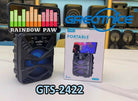 KTS-1337 3-Inch Portable Bluetooth Speaker with LED Lights